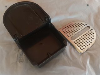 Rejilla y depósito cafetera Pixie Nespresso