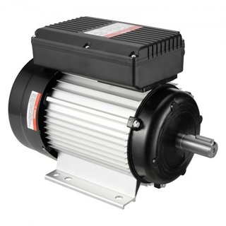 Motor Eléctrico de 2.2KW 2800 rpm, AC 220~240V 13.8A, 90L, Marco B3, Motor de Compresor de Aire Monofásico, Eje Con Diente de 24mm, Rotación CW/CCW para Maquinaria Agrícola y Equipos Generales