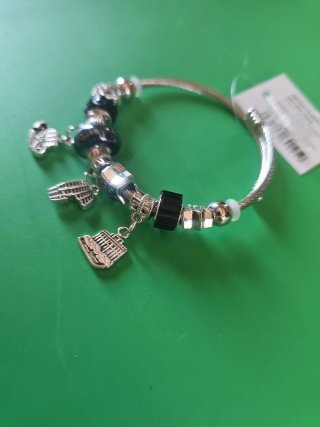 Braccialetto Acciaio Inox + Zinco Nuovo