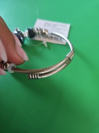 Braccialetto Acciaio Inox + Zinco Nuovo