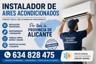 Instalador de aire acondicionado