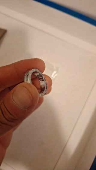 Anello a fedina uomo donna