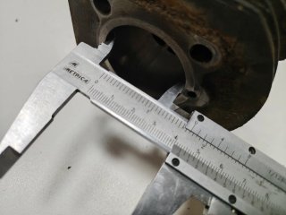 Cilindro 65cc Vespino Hierro + Pistón