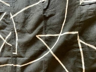 Vestido túnica estampado geométrico