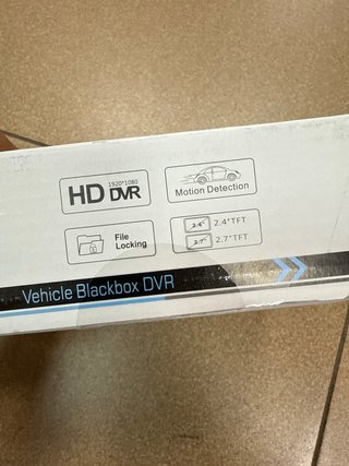 Cámara Coche Blackbox DVR Full HD
