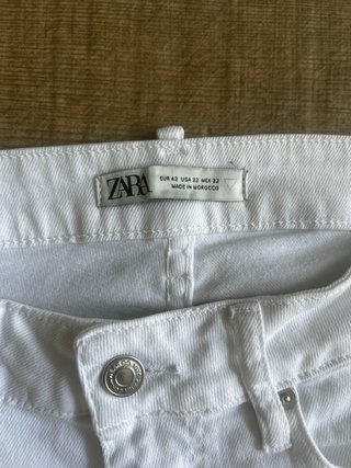 Pantalón Slim Fit Zara Talla 42