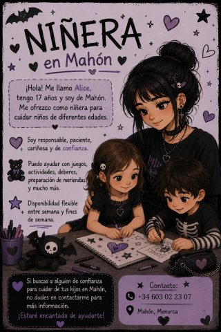 Niñera Mahón