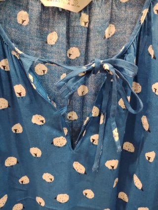 Vestido Compañía Fantástica Ovejitas Talla Única