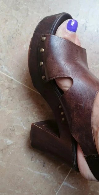 Sandalias de piel Systemaction Talla 38