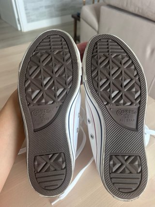 Converse All Star altas blancas T39