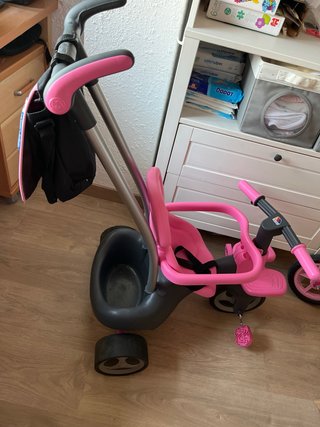 Triciclo evolutivo rosa