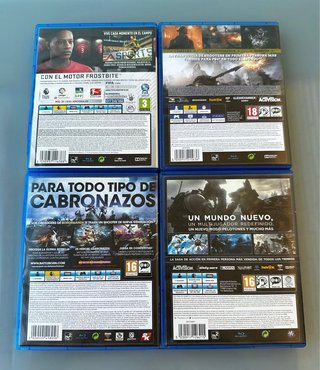 1TB Consola Slim Playstation 4 + 4 Videojuegos
