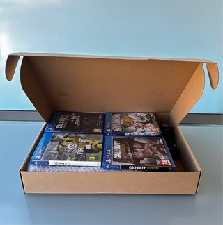 1TB Consola Slim Playstation 4 + 4 Videojuegos