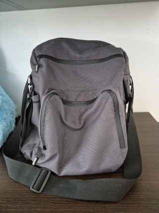 Borsa passeggino grigia