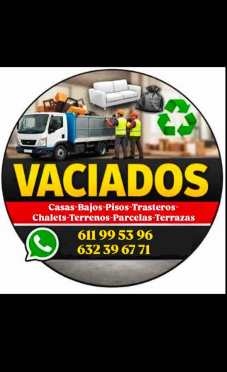 Vaciado y limpieza