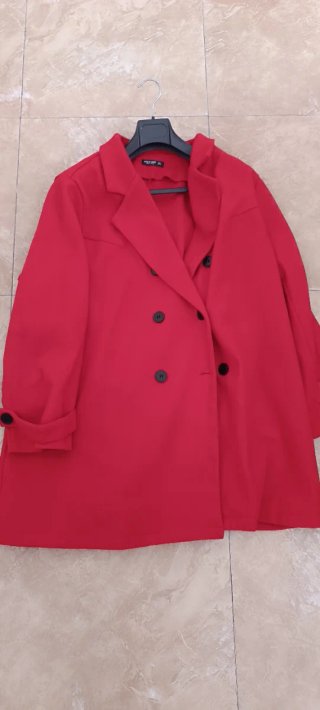Chaqueta roja mujer talla XXL