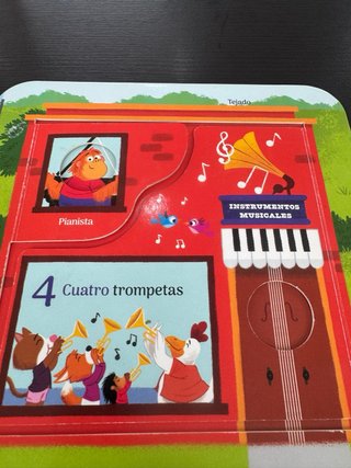 Libro infantil Aprende a contar