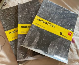 Libros Matemáticas Sexto de Primaria