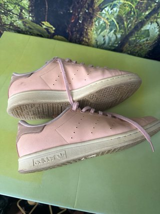 Deportivas Adidas Stan Smith Beige/Rosa