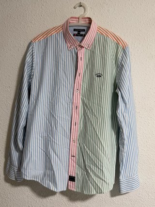 Camisa Polo Ralph Lauren Rayas Multicolor y Camisa