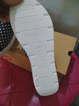 Ciabatte Patrizia Azzi N.36 zeppa 5 cm pois