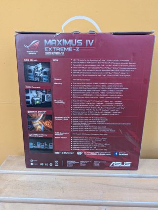 Plac Asus ROG Maximus Extreme Z +  Intel 2600k