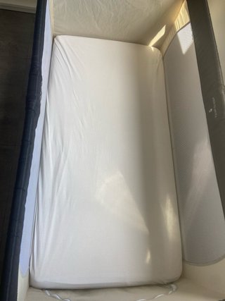 Cuna de viaje Hauck con colchón + colchón ikea