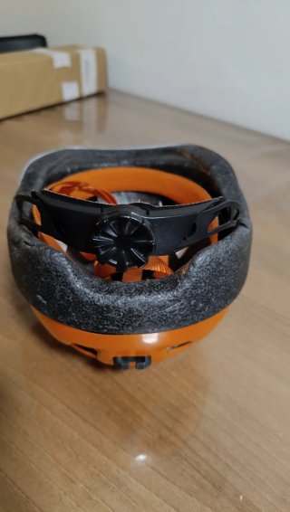 Casco Bicicleta Infantil Naranja
