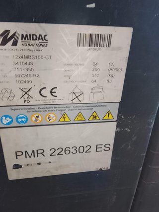 Transpaleta plataforma TCM PTM2000 2000kg
