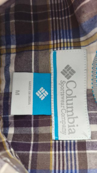 Camisa de cuadros Columbia Talla M