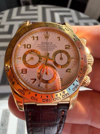 Rolex Daytona 16518 Oro Amarillo. Full set.