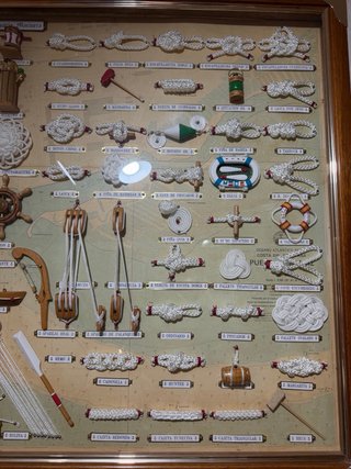 Cuadro Nudos Marineros Artesanía