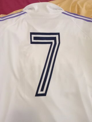 Camiseta Real Madrid Retro Adidas 80s Zanusi