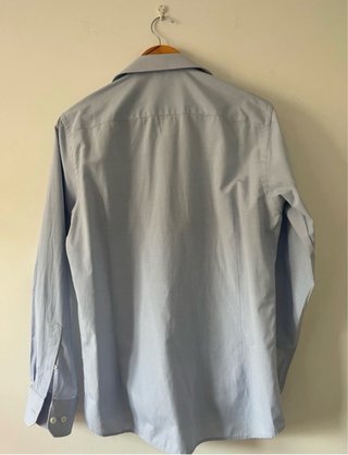 Camisa de vestir azul Massimo Dutti Talla M