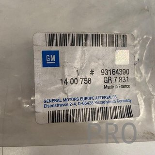 ORIGINAL MOLDURA PARACHOQUE 93164390