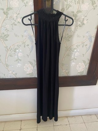 Vestito nero lungo