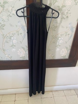 Vestito nero lungo