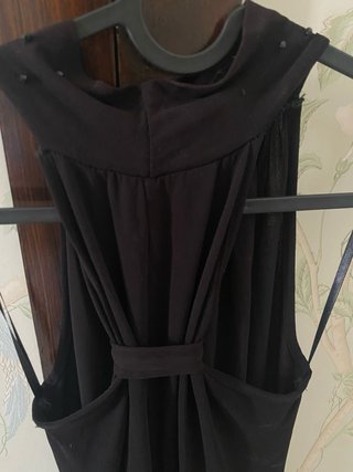 Vestito nero lungo