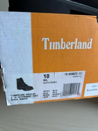 Timberland Stivali Neri Taglia 44