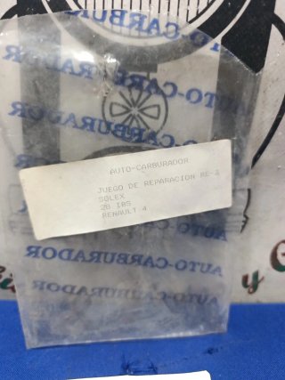 Juego Juntas Carburador Renault 4 Solex 28 IPS