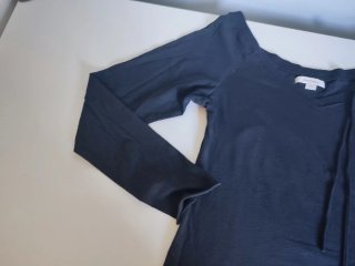 Camiseta Stradivarius Negra.Talla S