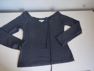 Camiseta Stradivarius Negra.Talla S