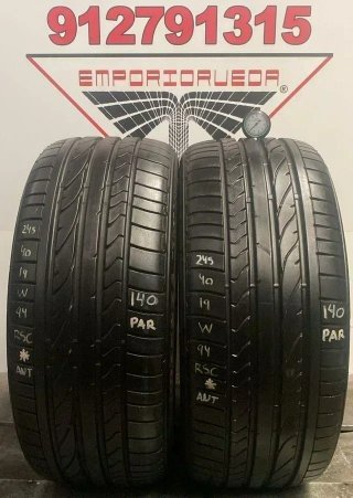-245 40 19 W BRIDGESTONE RUEDA SEMINUEVA OFERTA