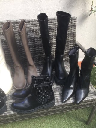 Lote Botas Zara y Stradivarius T.37-39