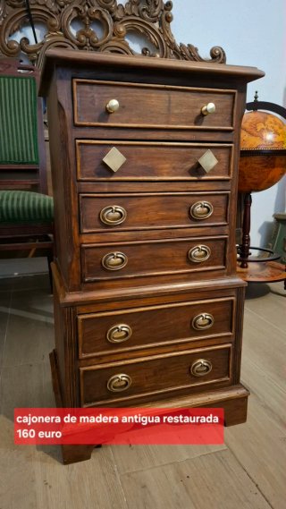Vaciado de taller-muebles restaurados ✨️