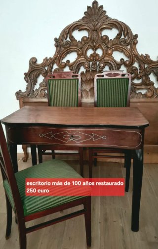 Vaciado de taller-muebles restaurados ✨️
