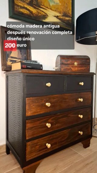 Vaciado de taller-muebles restaurados ✨️