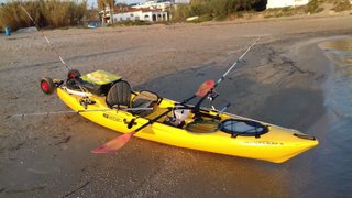 Kayak Manta Ray 12 con accessori