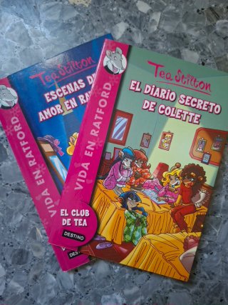 Libros de Tea Stilton 1 y 2