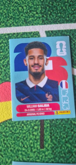 Cromos Mundial 2022 William Saliba
